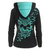 Womens Fashion Butterfl  Print  Hoodie  Sweatshirt Tops Sweatshirt