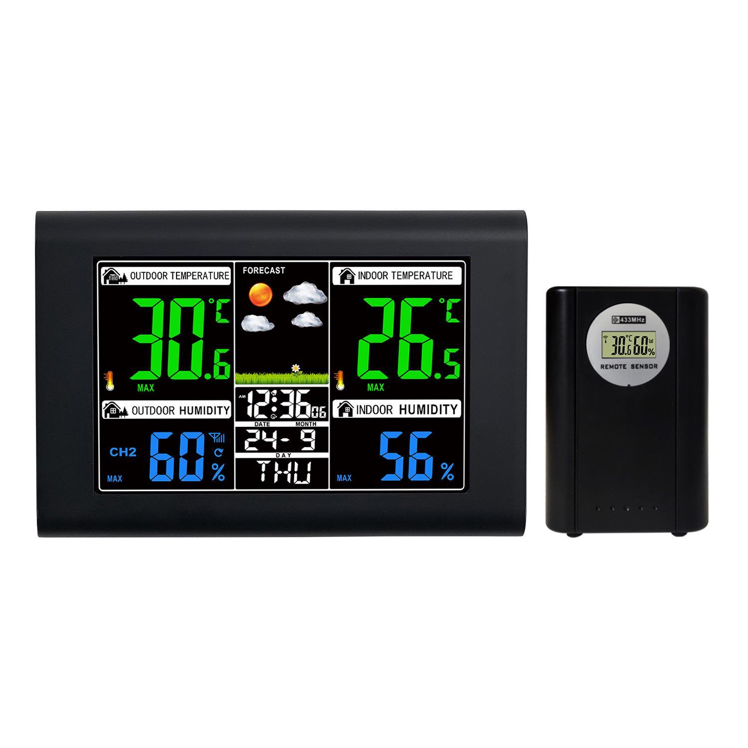 

Часы с высокоточным прогнозом погоды и мониторингом температуры и влажности