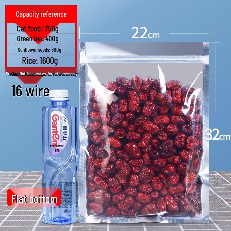 Qianxing Semi-Transparent Aluminum Foil Stand-Up Pouches