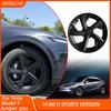 4PCS 19 Inch HubCap for Tesla Model Y Juniper 2026 Hubcap Performance Replacement 19''Crossflow Wheels Cover Full Rim Accessorie