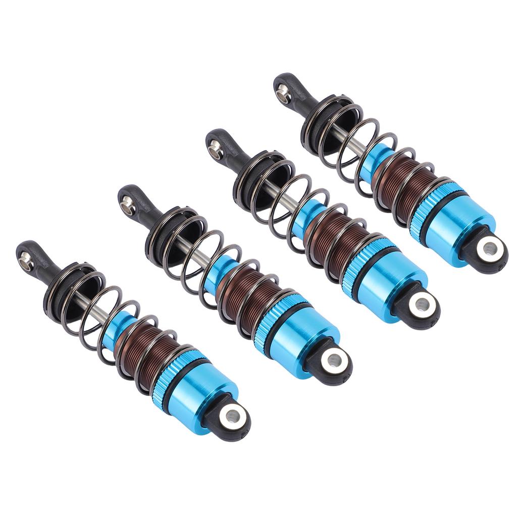 4Pcs RC Shock Absorber Aluminum Alloy Lightweight 1 10 Remote Control Cars RC Shock Damper 70mm Blue