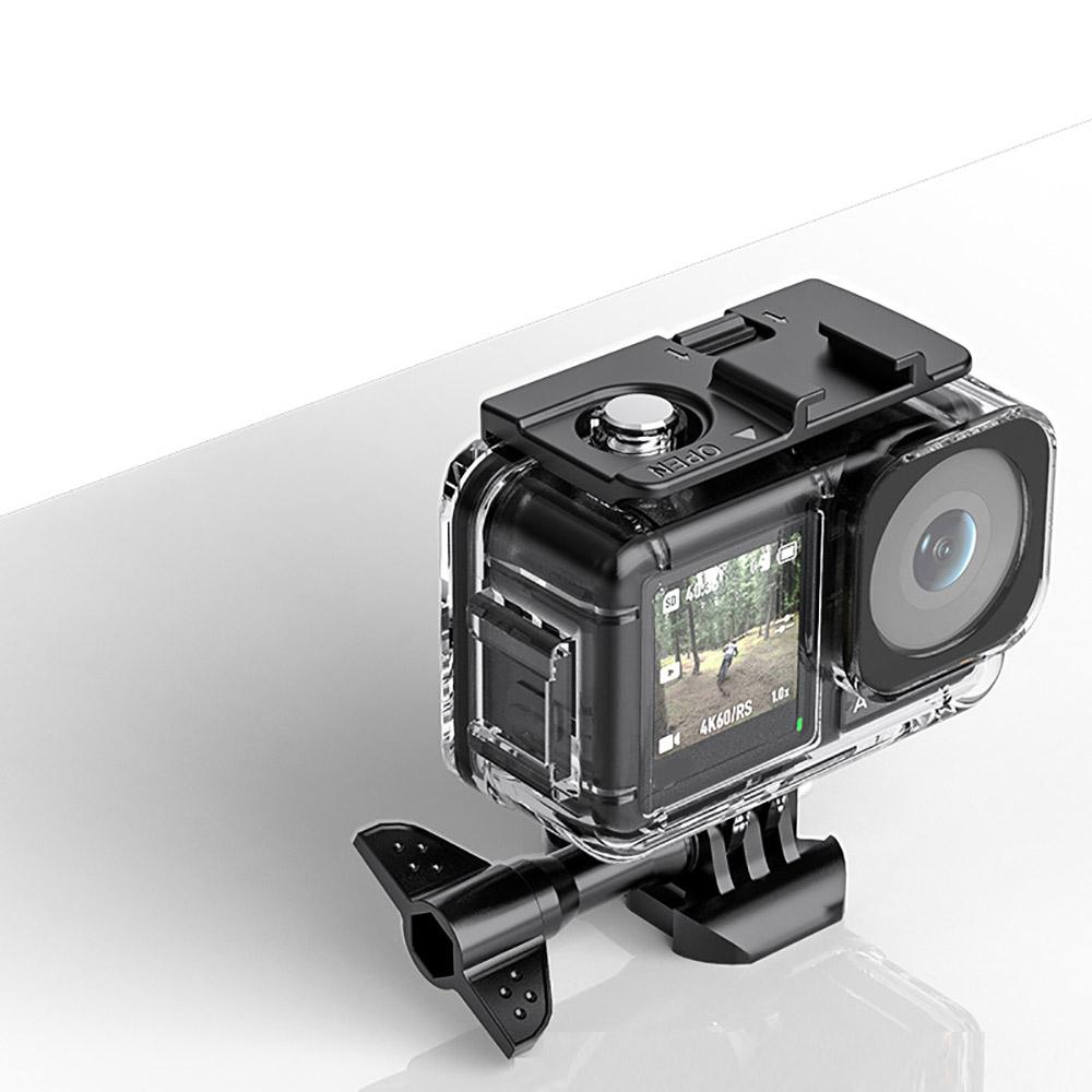 Waterproof Housing Case with Bracket Accessories For DJI OSMO Action 5 Pro, 4, 3