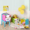 Foldable toy boxes, lego blocks, material, for children, large, 3 PCS
