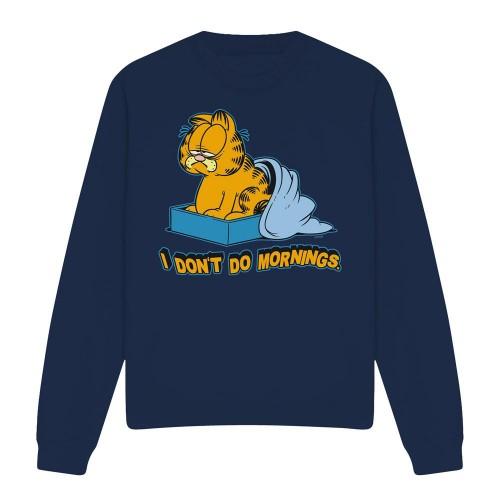 Garfield Unisex Adult I Don´t Do Mornings Sweatshirt
