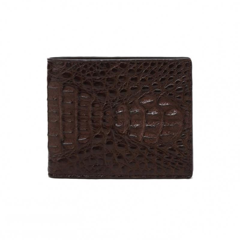 Daks Brown Crocodile Leather Wallet Dbwa6e718w3