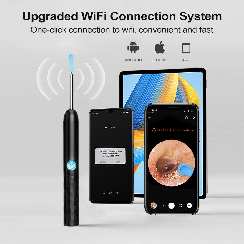 Luminous Smart Ear Cleaning Kit with High-Definition Visual Ear Pick