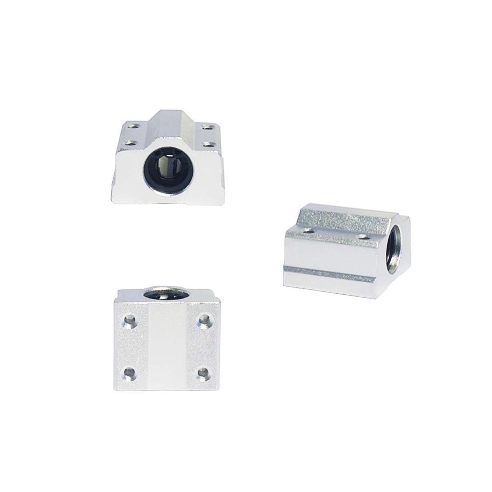 CNC Geradliniges zylindrisches 8mm Wellenführungsschienen-Gleitstück-Set für Tischschieber von Holzbearbeitungstischen