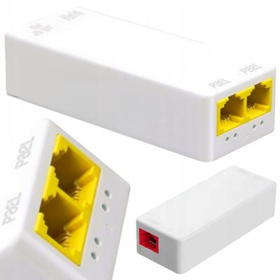 Rosfix Repeater POE012-S – Zasięg Do 250 M | 2x RJ45 | Napięcie 44–57V | Kompaktowy | Certyfikaty CE, FCC, RoHS