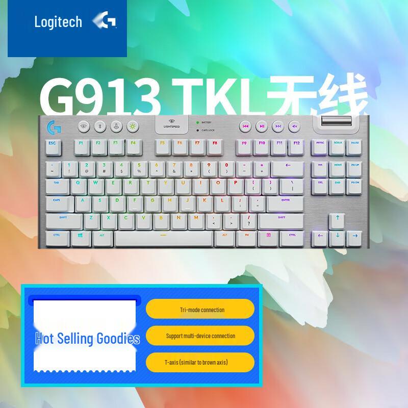 

Logitech G913 TKL Wireless Mechanical Gaming Keyboard