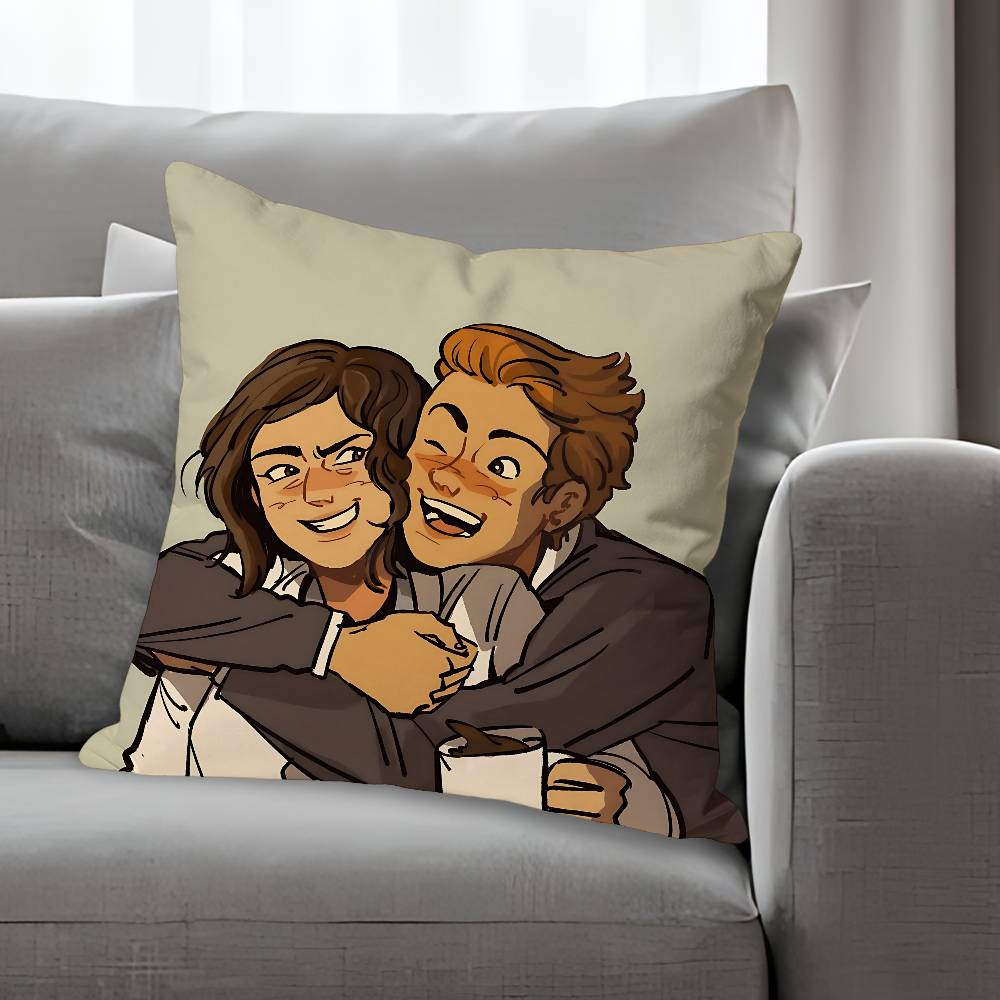 Genius Reagan Ridley I-Inside J-Job Pillow Case Modern Home Decorative Cozy Plush Pillowcase For Living Room Bedroom Sofa