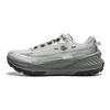 Li Ning Slip Resistant Abrasion Resistant Support Low Top Running Shoes Women's Silver Gray ARNU004-21