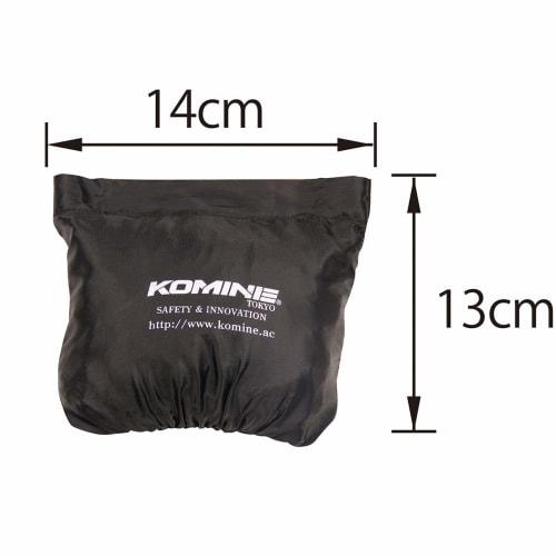 Komine Motorcycle Seat Cover Black L AK-106 672 Waterproof