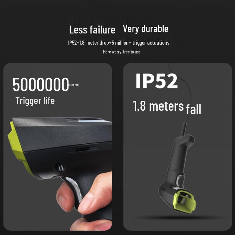 iData J15 2D Wireless Bluetooth Barcode Scanner