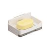 Wall-Mounted Draining Soap Holder: Punch-Free, No Water Accumulation, Creative Bathroom Storage Rack