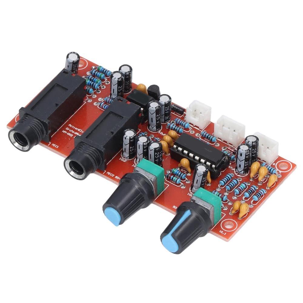 2 Microphone Outputs Microphone Amplifier Board Reverberation Amplifier Module Karaoke System