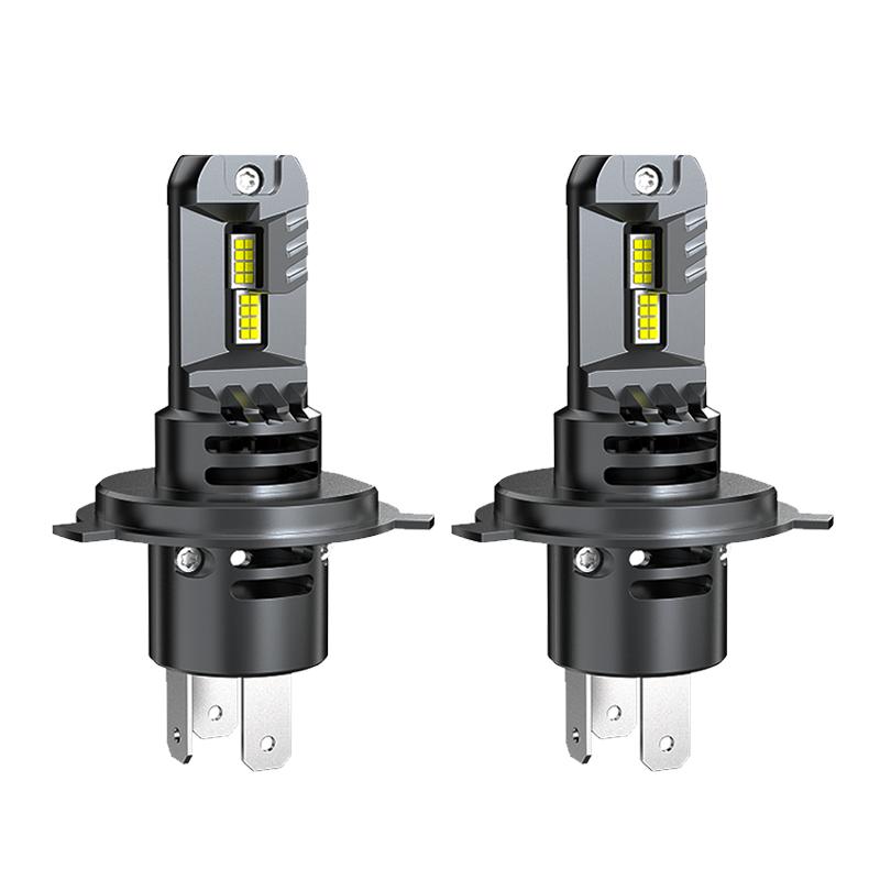 H4 Car LED Headlight Bulb CSP Fan With Canbus High & Low Beam Car Light Turbo Led Diode Lamp Auto Motorcycle CSP 6500K 12V