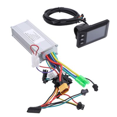 36V 48V 60V 500W 28A Electric Bike Controller Kit Aluminum Alloy Brushless Controller with G51 LCD