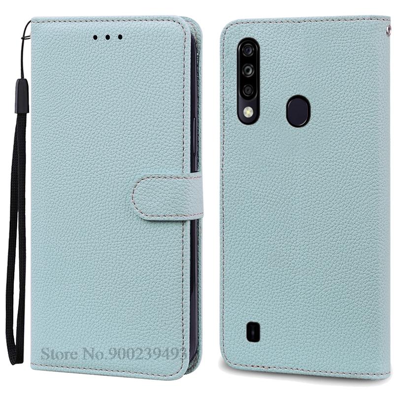 Pro ZTE Blade A7 2020 Pouzdro Silikonová Peněženka Kožené Vyklápěcí Pouzdro Pro ZTE Blade A7 2020 Pouzdro Měkký TPU Zadní Kryt Coque Fundas