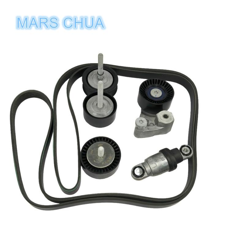 5291551400 94810226121 94810240322 94810211820 7PP145276 95510225100Engine Belt Tensioner Drive Kit for  Panamera Cayenne