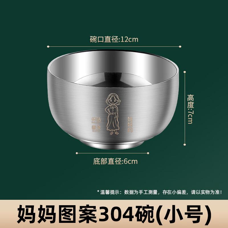 

Ru Han Cartoon 304 Stainless Steel Baby Rice Bowl Set (3-Pack)