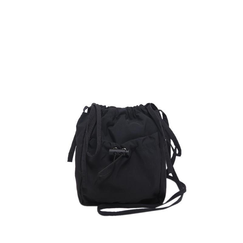 Women's Lightweight Crossbody Phone Bag - Japanese Korean Style with Bow and Drawstring, Casual and Versatile Coin Purse
