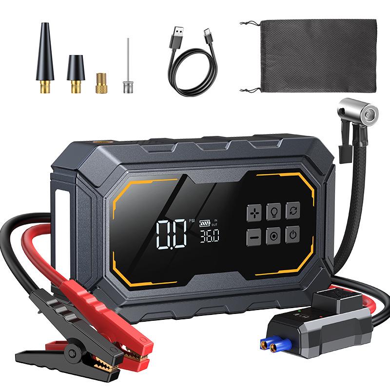 All-in-One Cross-Border Vehicle Emergency Jump Starter & Air Inflator
