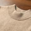 Fanzhen Men's 100% Cashmere Half-High Collar Sweater
