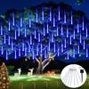 Multicolor Meteor Shower Rain Lights 8 Tube Outdoor Raindrop Lights  Wedding