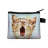 Cute Cartoon Cat Card Holder Coin Purse Change Purses Small Wallets Women Clutch Zipper Coins Bag Pouch Cat Kids Mini Wallet