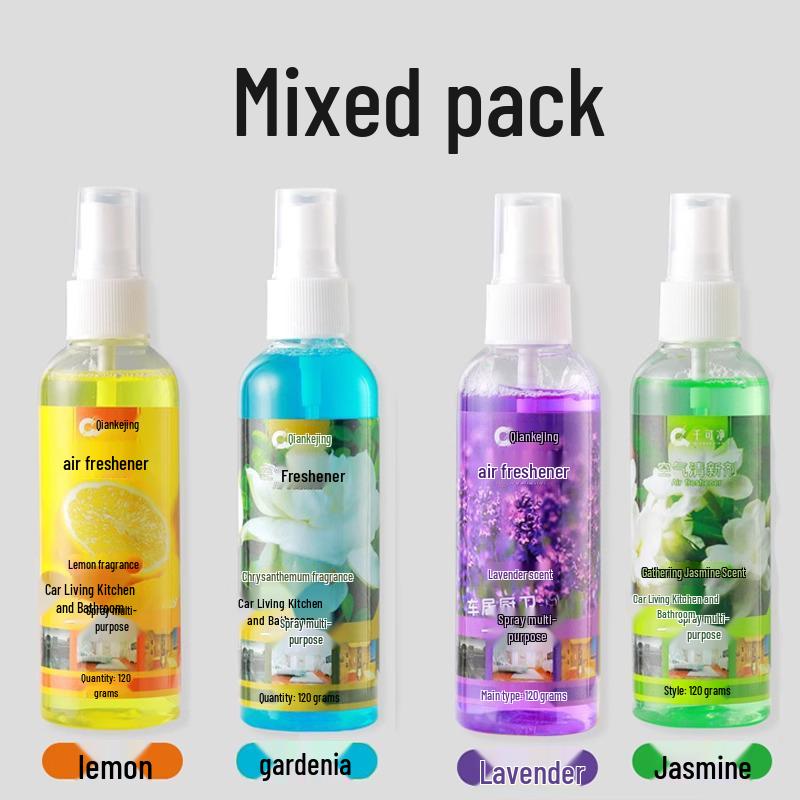 Aromatherapy Household & Car Air Freshener Spray - Long-lasting Shoe Deodorizer & Toilet Odor Eliminator