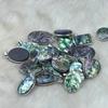 Abalone shell Gemstone Pendant Jewelry 925 Sterling Silver Pendant Necklace Bulk Wholesale Bezel Set Gemstone Pendant Making For Jewelry