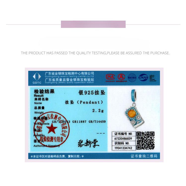 Tarot Magician Diy Pendant Jewelry Accessories Xiaohongshu Popular S925 Sterling Silver Beads