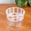 Clear Tulip Hydroponic Flowerpot With Breathable Support Basket Flower Pot  Home Decoration
