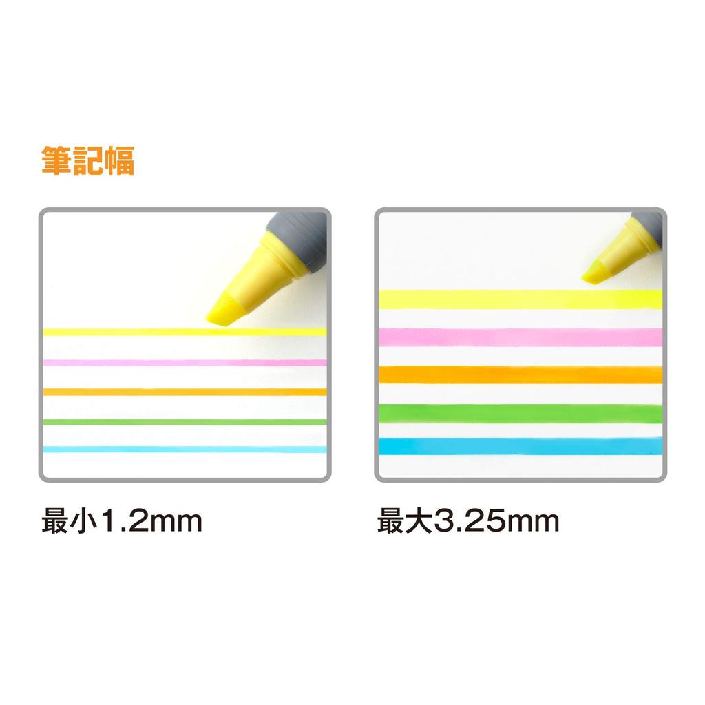 Bic Japan Bic Textmarker Fluoreszierender Markierungs-Textmarker BRIGRIP12BLU Stifte, Marker, Griff, Blau, 12er-Set,