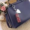 Original Fashion Metal Mesh Crossbody Bag Charm and Keychain Accessory