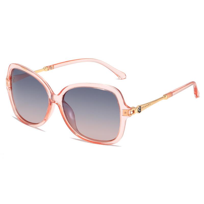 Sunglasses for women's new trendy anti-ultraviolet polarized light, small face, driving myopia sunglasses