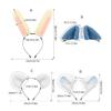 Adorkable Headband Cartoon Rabbits Hair Hoop Eye-catching Headpiece Headwear for Halloween Cosplay Role Play
