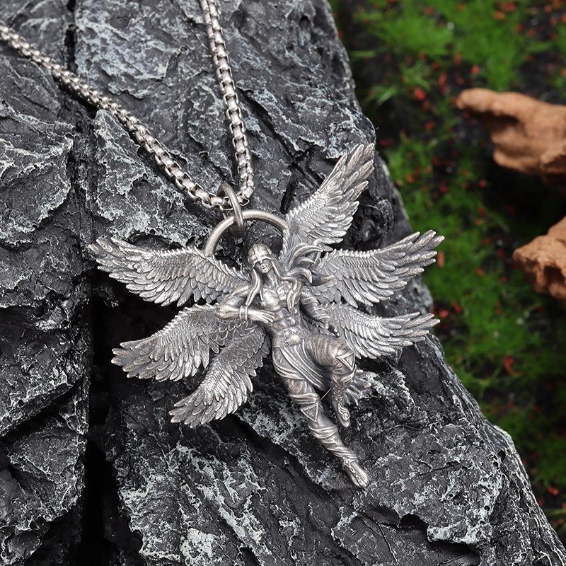 Seraph Gioielli Europei e Americani Collana Retro Ciondolo