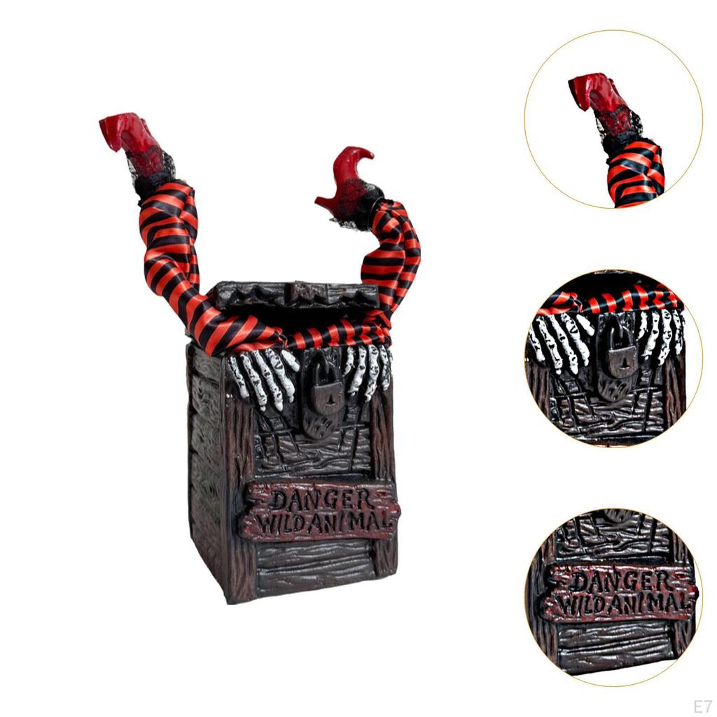 Electric Halloween Decoration Light Up Indoor Red and Motion for House Lawn Layout Outside