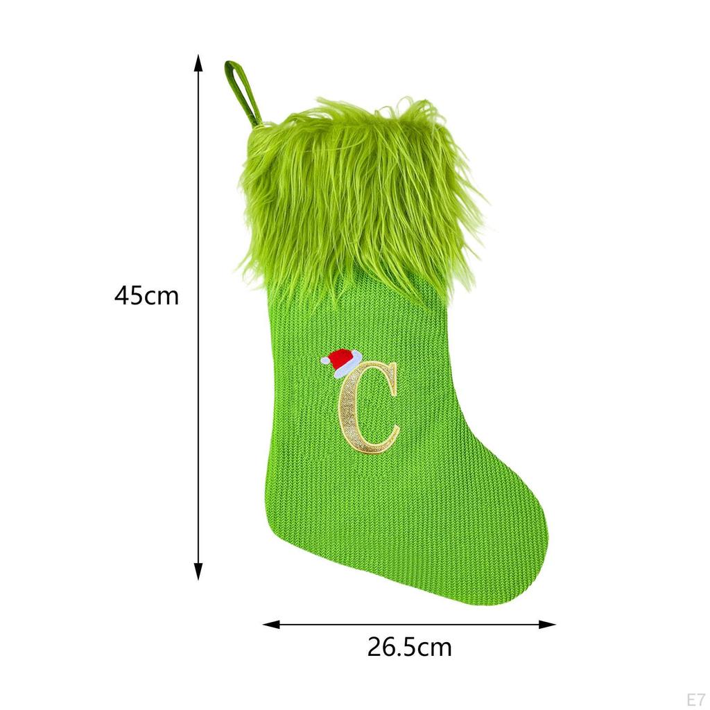 Christmas Stockings 3D Socks Gift Bags Xmas Tree Decorations