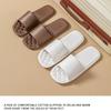 Folding Slippers for Women, Summer Indoor Home Anti Slip EVA Portable Travel Slippers