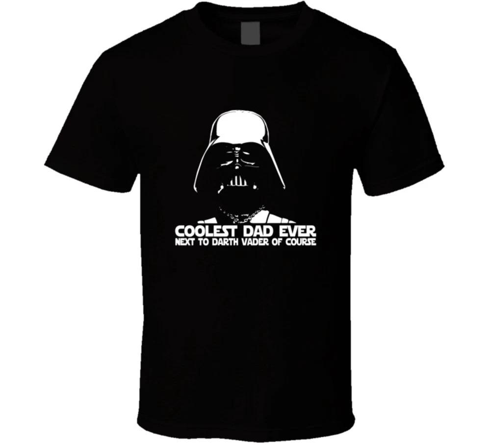 Darth Vader Coolest Dad Ever Funny Fathers Day Star Wars Movie T-shirt XL