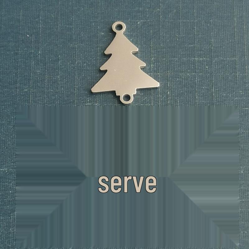 

Fashion Gold Christmas Tree Pendant Bracelet Necklace – Titanium Steel, Women s Jewelry Accessory.