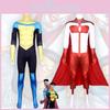 Invincible Hero Unisex Cosplay Outfit Comfortable Polyester Spandex Bodysuit For All Ages
