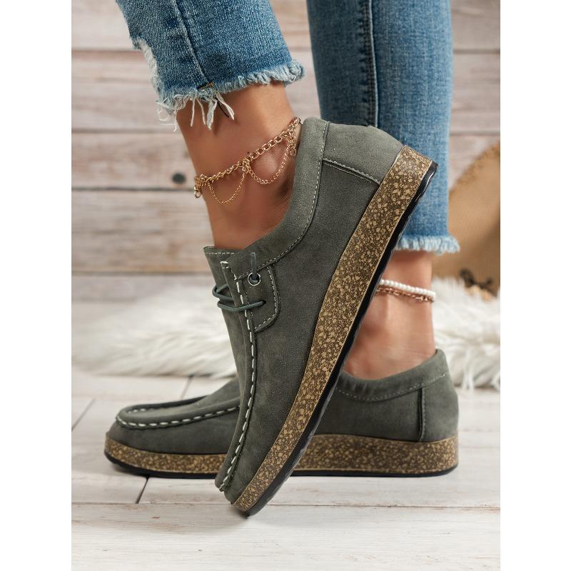 New Plus-size Women's Shoes Flat Elastic Strap Slippers Lazy People Pedal Casual Shoes