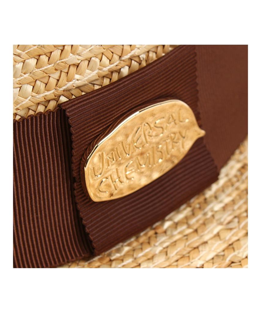 Yunibeosyeolkemiseuteuli Kangkang Brown Line Panama Hat