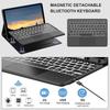 Samsung Tablet S10lite Seven-Color Backlit Bluetooth Keyboard Leather Case for S9FE Galaxy