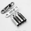 Elastic Invisible Panel Fasteners for Furniture 2 in 1 Cabinet Connector Set  for Seamless DIY Home Assembly