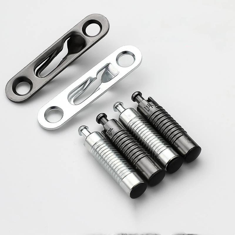 Elastic Invisible Panel Fasteners for Furniture 2 in 1 Cabinet Connector Set  for Seamless DIY Home Assembly