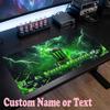 Tappetino per Mouse Personalizzato con Nome Testo Monster Energy, Tappetino Grande per Scrivania, Regalo Personalizzato per Ufficio di Casa